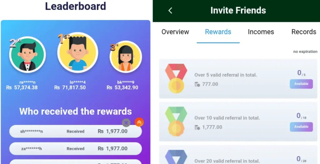 Invite and Refer Program in 7E777 Game