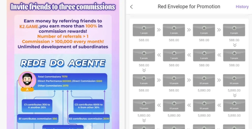 K2 Game Referral Bonus Program