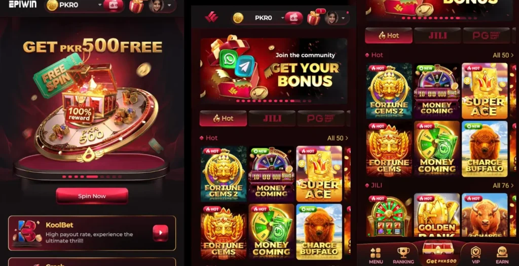 Popular Games in EpiWin APK