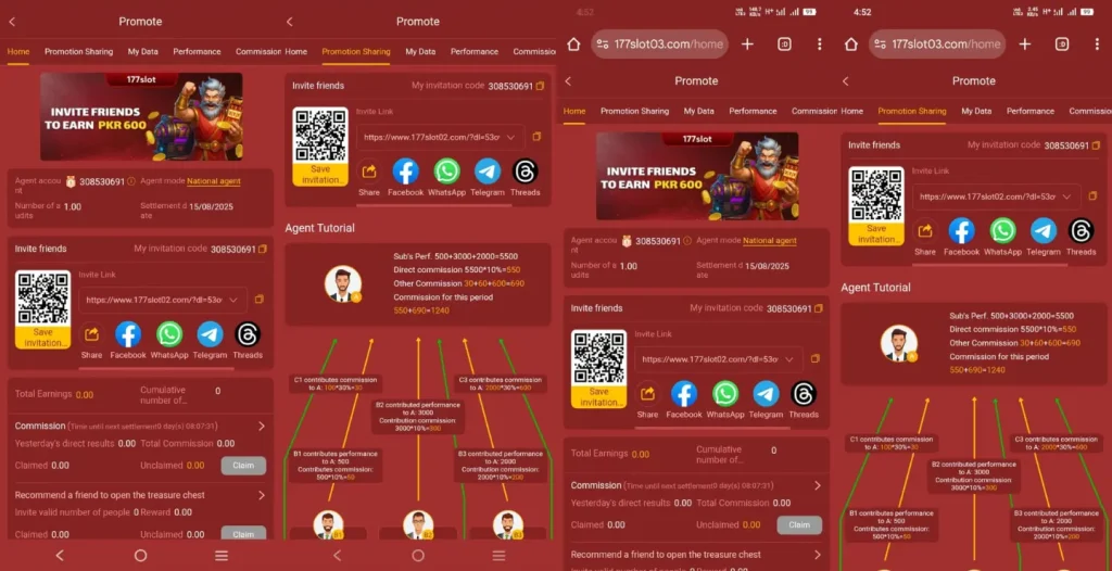 177slot game referral program