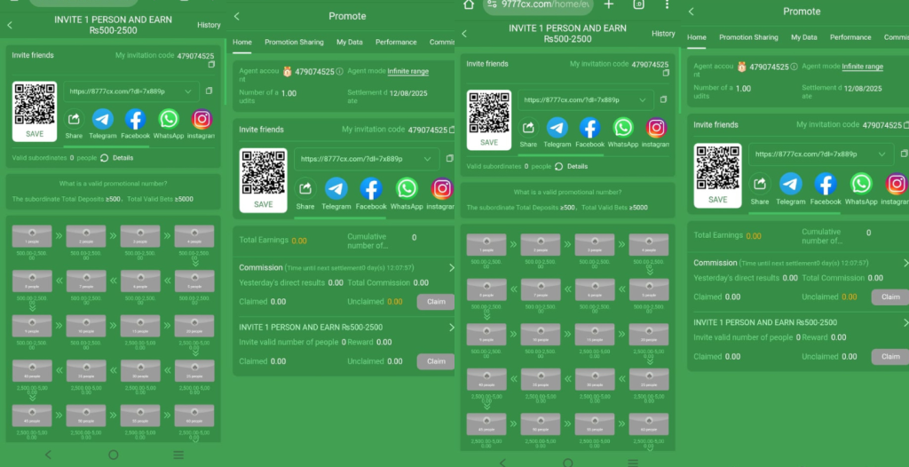 777cx game referral program