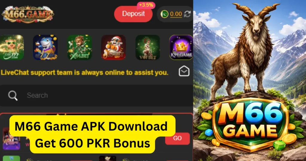 M66 Game APK Dashboard