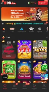 E98 Game APK Best Earning App In Pakistan Download Now 1